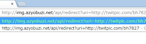 Examples of redirect
